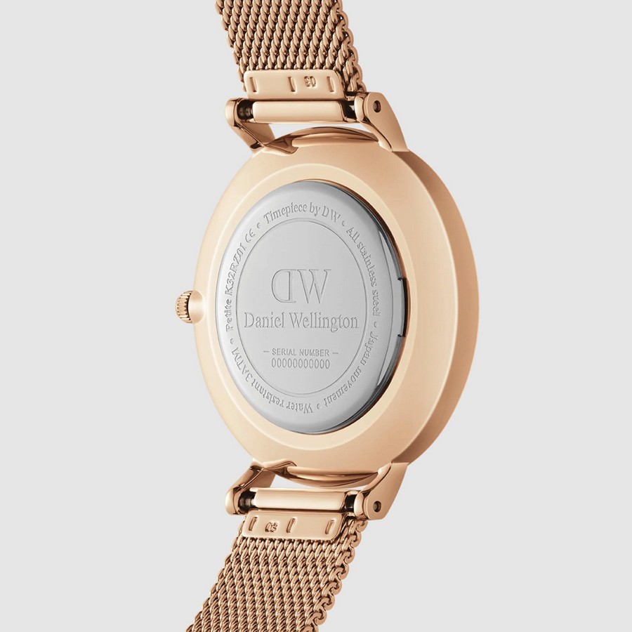 Đồng Hồ Dw Daniel Wallington Petite Melrose Nữ Hồng Vàng